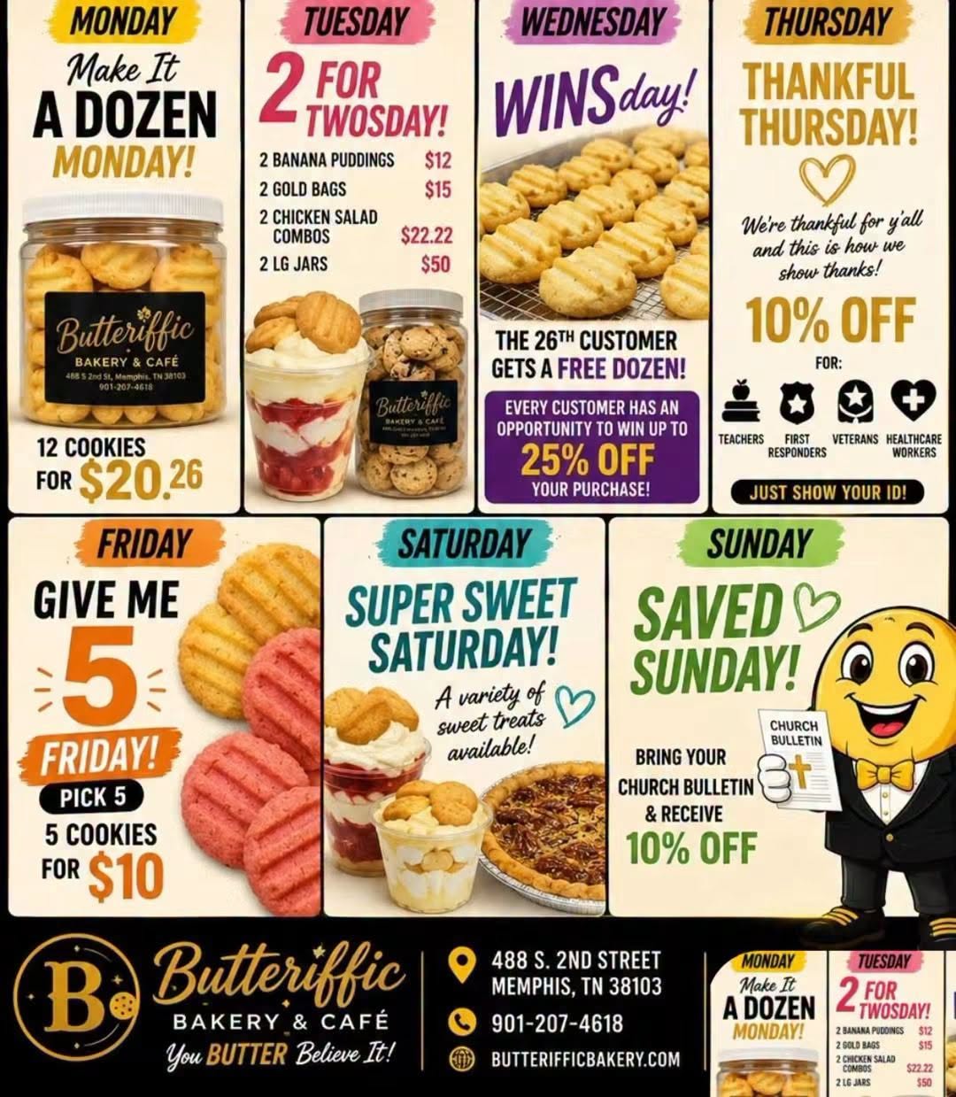 Every Day is a Sweet Day at Butteriffic! 🍪🧈